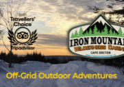 Iron Mountain Wilderness Cabins Website Design